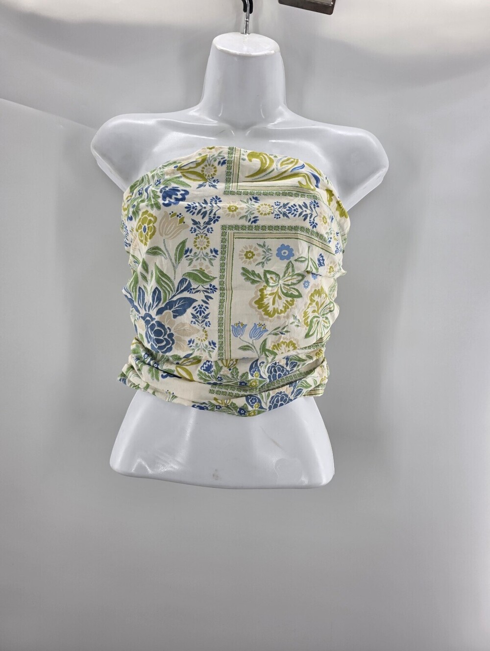 Band of the Free Women's Strapless Floral Print Tube Top, Sz Small